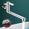 thumbnail image 4 of Vadrouille d'Évier Rotative pour Piscine en Acier Inoxydable Prolongée Robinet d'Eau Froide Simple, 4 of 5
