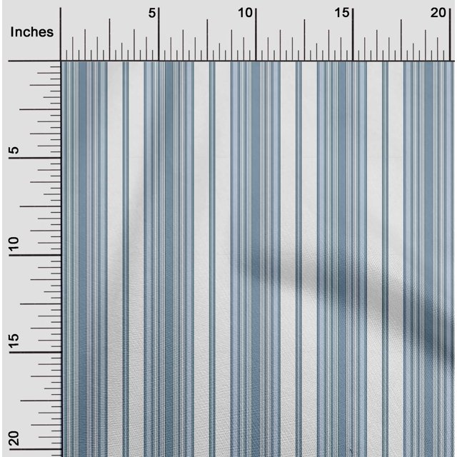 oneOone Tissu Lycra Polyester Rayé Multicolore Tissu Imprimé 1 Yard 56 Inch Wide