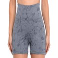 thumbnail image 3 of Women Biker Shorts with Pockets Yoga Workout Athletic Running Tummy Control Shorts, 3 of 5