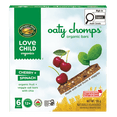 thumbnail image 1 of Love Child Organics Oaty Chomps Cherry + Spinach Snack Bar 138g Box, 1 of 6
