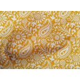 thumbnail image 5 of oneOone Cotton Poplin Yellow Fabric Paisleys Sewing Craft Projects Fabric Prints By Yard 56 Inch Wide-PI, 5 of 5