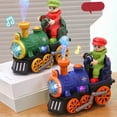 thumbnail image 3 of Classic Retro Battery Powered Children's Train Toy with Omnidirectional Movement Music and Light Effects for Toddlers Educational, 3 of 4