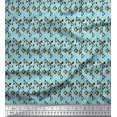 thumbnail image 1 of Soimoi Rayon Fabric Dot & Triangle Shirting Decor Fabric Printed Yard 56 Inch Wide, 1 of 3