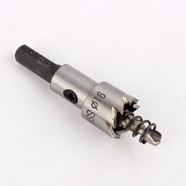 LAFGUR 16mm Metal Hole Saw Drill Bit, Stainless Steel Drill Bit, Heavy Duty Hole Saw, Precise Hole In Stainless Steel, Mild Steel, Iron, Copper And Ot