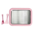 thumbnail image 4 of simhoa Ice Cream Maker Pan, with 2 Spatulas Kitchenware Compact DIY Home Use Yogurts Machine Ice Cream Cold Plate for Sorbet Yogurt Pink, 4 of 8