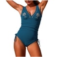 thumbnail image 1 of RXMEKW Solid Color Backless Bikini Set with Mesh for Women, Removable Padded Bra, High-Cut Style, Nylon Spandex, 1 of 5