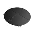 thumbnail image 2 of Lipstore Tapis Pliable Portable Tapis de Danse à Perche Pliant pour Entraînement Studio Extérieur Noir, 2 of 8