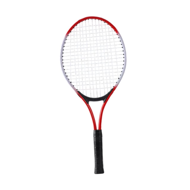 Langgg Tennis Racket Only Portable Tennis Equipment for Backyard Adults Beach Recreational Red Kids Red