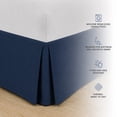 thumbnail image 4 of Swift Home Premium Bed Skirt 14-Inch Tailored Drop, 1 Pack, King, 4 of 5