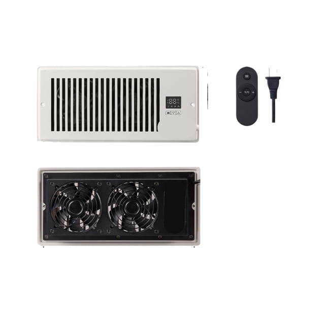 Fan 4x12in Duct Fan 100CFM 10 Adjustable Speeds with LCD Smart Controller
