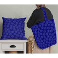 thumbnail image 5 of Soimoi Blue Poly Georgette Fabric Dot Abstract Printed Fabric 1 Yard 52 Inch Wide, 5 of 5