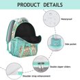thumbnail image 2 of Exotic Paisley Artwork School Backpack for Students Lightweight and Comfortable Boho Vintage Floral Pattern Backpack for Student and Student, 2 of 5