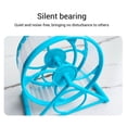 thumbnail image 4 of Jouets pour Animaux, Roue de Hamster à Faible Bruit, Transparente, Silencieuse, Accessoire de Course et d'Exercice pour Petits Animaux, Usage Intérieur, 4 of 6
