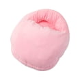 thumbnail image 1 of Pink Compressible Usb Electric Foot Warmer Plush Heating Pad For Indoor Use Winter Comfort Cold Feet Relief Portable Design Pink, 1 of 5