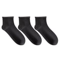 thumbnail image 1 of Secret® Ladies 3pk Comfort Top Quarter Socks, 1 of 2