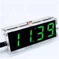 thumbnail image 2 of Ensemble d'Horloge Électronique 4 Bits à DEL, Horloge Électronique Bricolage, Pièces d'Horloge Numérique à DEL SCM pour les Passionnés de Bricolage Électronique - Vert, Tel Que Décrit, 2 of 9