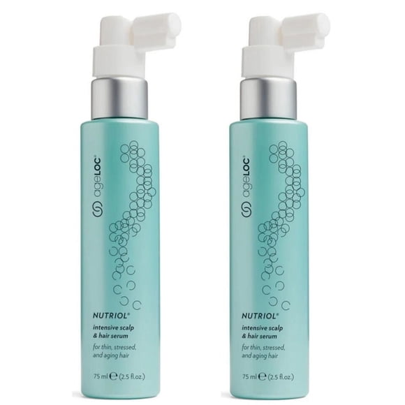 2 de NuSkin NUTRIOL intensive Sérum Capillaire pour Cuir Chevelu pour Cheveux Fins, Stressés et Vieillissants
