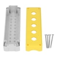 thumbnail image 3 of Boîtier de Commande, 5 Trous d'Utilisation Facile Protection de Boîtier de Bouton-Poussoir pour Équipement, 3 of 8