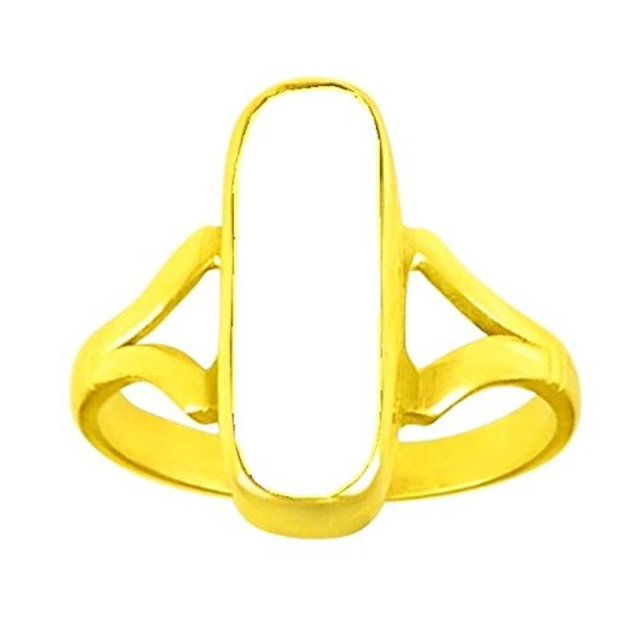 Divya Shakti 11.25-11.50 Carat Corail Blanc Italien / Moonga / Munga Pierre Précieuse Panchdhatu Réglable pour Hommes et Femmes