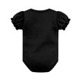 thumbnail image 4 of Baby Girl Summer Dress Short Sleeve Romper Off Shoulder 95% Polyester 5% Spandex, 4 of 7