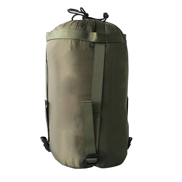 Riforla Compression Sack for Sleeping Bag in light purple, designed for camping and hiking. Made from durable nylon, this large-capacity storage sack features a drawstring closure and compression straps for easy packing and compact storage. Ideal for organizing sleeping bags, clothes, or other camping gear. Lightweight and water-resistant, it ensures your gear stays clean and dry during outdoor adventures.