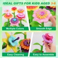 thumbnail image 2 of Ensemble de Construction de Jardin de Fleurs de 72 Pcs : Activité Éducative STEM pour Garçons de 3 à 6 Ans, 2 of 6