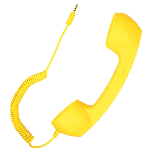 S-564 Version I I Combiné Rétro Téléphone Mobile Microphone Écouteurs Prise 35Mm pour Téléphones Android Domestiques Simulation Format Mini Outil de Communication Design Vintage #9e022