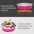 thumbnail image 3 of Mini Ramekins with Lids oz Disposable Aluminum Foil Cake Baking Tins Pans Creme Brulee Tart Pie Tins Silver Small Individual Round Containers Oven for Baking, 3 of 6
