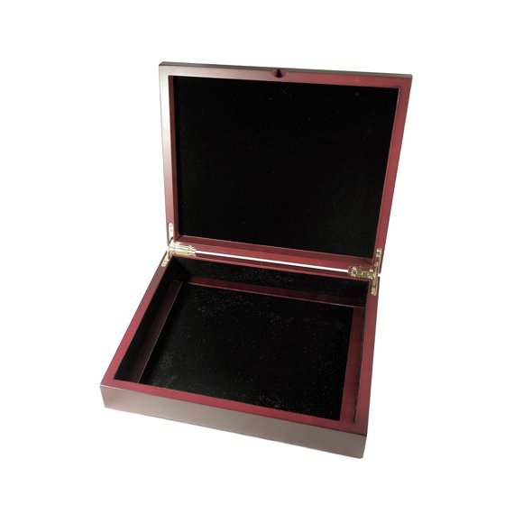 Two Tray Coin Display Box for Capsule, Certified, Slab-Style or Challenge Coins, No Trays