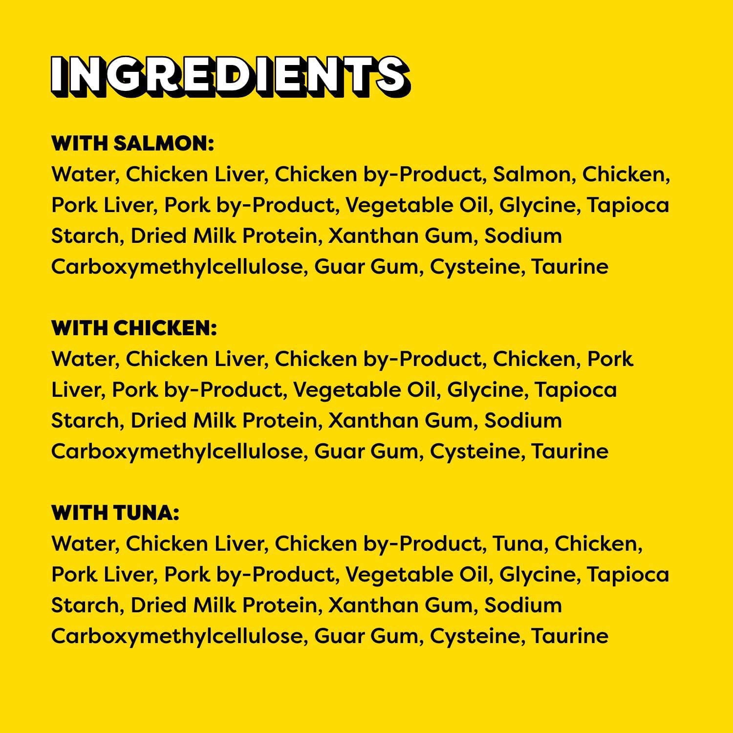 Temptations Purée Crémeuse au Poulet & au Saumon & au Thon, Gâteries Léchables pour Chats Adultes, 24 Sachets, 288g