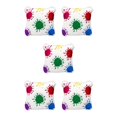 thumbnail image 2 of Baohd pour Golf Couvre-Tête de Putter en Maillet pour Club de Golf Couvre-Tête Carré Tendance pour Femmes Hommes Couvre-Tête de Putter Blanc 5Ensemble, 2 of 6