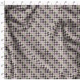 thumbnail image 4 of Soimoi Crepe Silk Fabric Argyle Check Decor Fabric Printed Yard 42 Inch Wide, 4 of 5