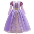 thumbnail image 1 of Classic Rapunzel Dress Up Costume Long Sleeve Princess Dress, 1 of 6