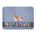 thumbnail image 1 of Carolines Treasures BB5553RUG Cavalier King Charles Spaniel Welcome Machine Washable Memory Foam Mat, 1 of 4