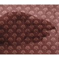 thumbnail image 4 of oneOone Viscose Chiffon Fabric Stripe & Floral Block Print Fabric BTY 42 Inch Wide, 4 of 4