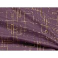 thumbnail image 5 of oneOone Rayon Dark Magenta Fabric Geometric Craft Projects Decor Fabric Printed By The Yard 56 Inch Wide-6H, 5 of 5
