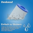 thumbnail image 4 of 2024 2 Pack Spa Filter, For Unicel 6ch-940, For Pww50p3, For Waterway Front Access Skimmer And Filbur Fc-0359, 4 of 5