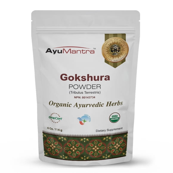 AyuMantra Gokshura Tribulus Powder | Kidney & Vitality | 114g