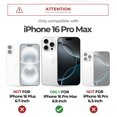 thumbnail image 4 of Dexnor for iPhone 16 Pro Max Case with Slide Camera Cover & Adjustable Kickstand & Built-in Screen Protector,Compatible with MagSafe Shockproof Bumper Case Heavy-Duty Magnetic Protective Cover,Blue, 4 of 7