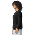 thumbnail image 2 of Comfort Colors 1466 Chandail en Molleton Léger en Polaire Col Rond-Noir-TG, 2 of 6