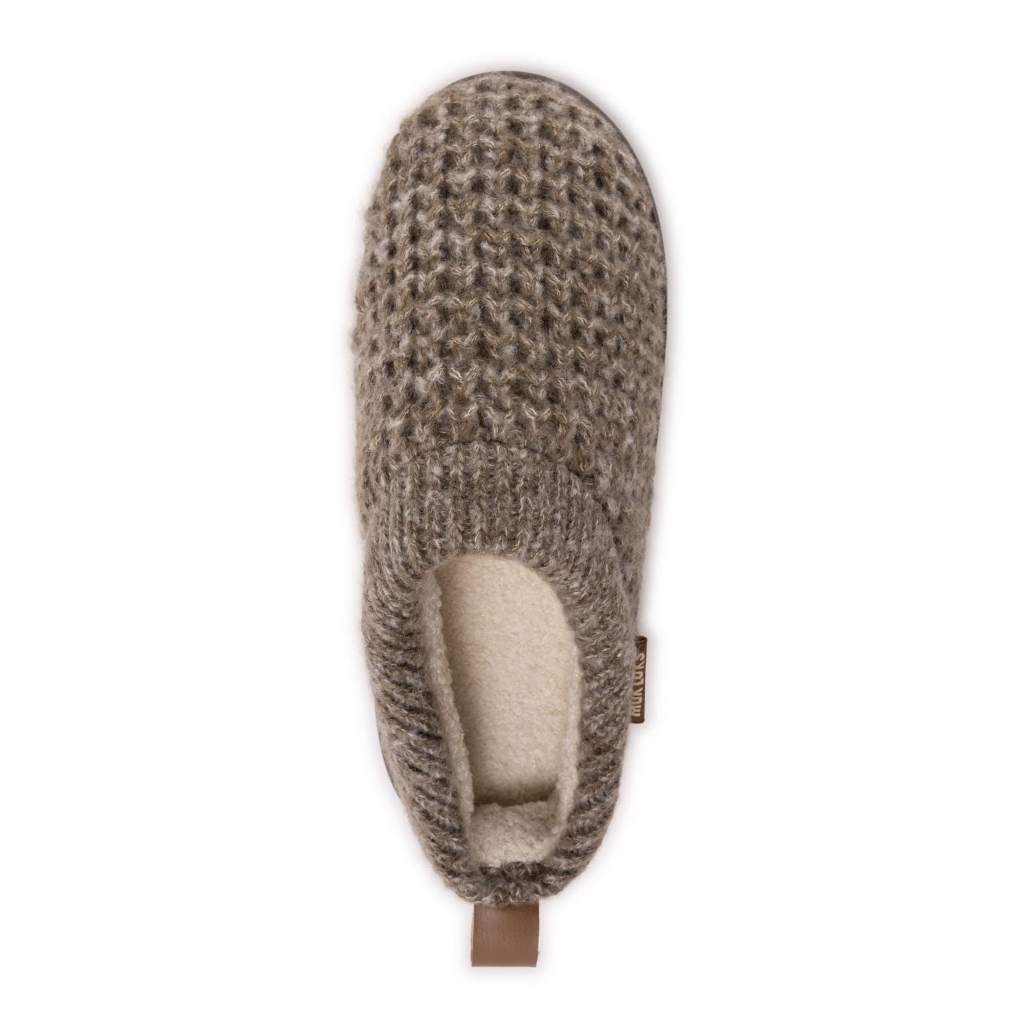 MUK LUKS Men's Clog Slippers Taupe, Sizes 7-12