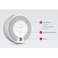 thumbnail image 3 of X-Sense Smoke and Carbon Monoxide Alarm Combo, 10 Year Battery, Wireless Interconnected Smoke Detector, Connects Up to 24 Link+ Alarms, 6 Pack, SC06-W, 3 of 10