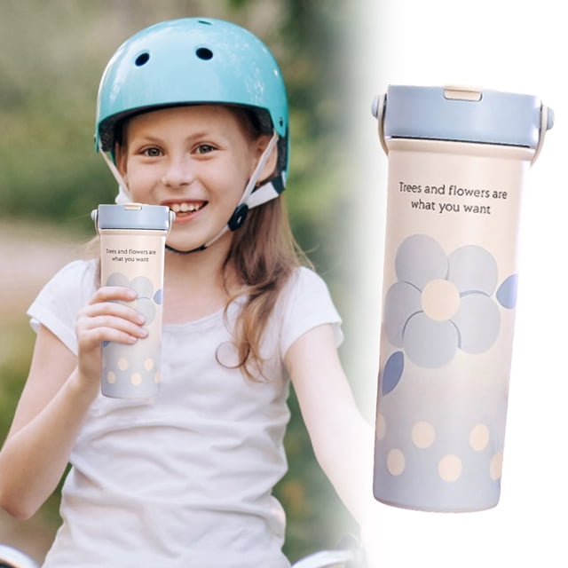 TIELUTT Tasse de Voyage pour Café Tasse à Café Isolée Tasse à Café Réutilisable avec Couvercle Tasse de Voyage Anti-Déversement pour Café Ensemble de Gobelets Lapin pour Femmes Tasse en Céramique Transparente Fond en Liège Tasses Anime Tasse à Café sous Vide Transparente