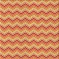 thumbnail image 1 of Ahgly Company Tapis de Zone Carré Orange Lavable en Machine, 4 Pieds Carré, 1 of 7