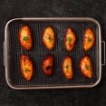 thumbnail image 2 of Panier pour Friteuse à Air Chaud pour Four, Panier de Gril en Acier Inoxydable, Panier en Maille Antiadhésive, Plateau pour Friteuse à Air Grille en Fil Panier de Rôtissage, 2 of 7