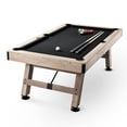 thumbnail image 1 of VEVOR Billiards Table, 7 ft Pool Table, Adjust Legs Stable Billiards Table, Pool Table Set Includes Balls, Cues, Chalks and Brush, 1 of 9
