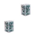 thumbnail image 3 of relayinert 12x Easy To And Enought Quantity Christmas Tree Balls For Home Decor Durable Construction Olive green 2Set, 3 of 6