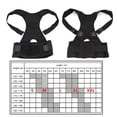 thumbnail image 4 of Belt Men Women Elastic Adjustable Shoulder Brace Waist Belt Back Support Posture Corrector, 4 of 8