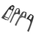 thumbnail image 3 of Lift Panel Button Trim,Carbon Fiber Lefthand Drive Door Lift Button Trim Window Lift Trim Sleek Aesthetic, 3 of 7