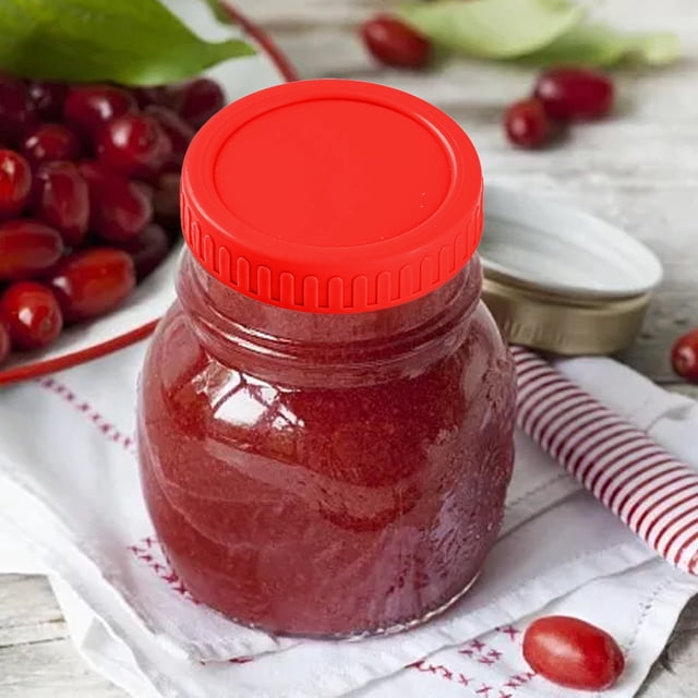 Wide Mouth Jar Lids for Canning Storage Leak-Proof and Scratch- 86mm – Durable Closure Lids for Universal Jar Compatibility